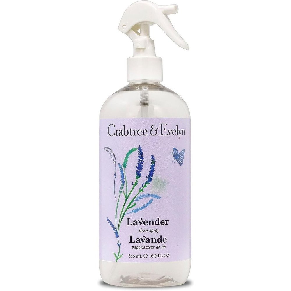Crabtree & Evelyn Lavender Linen Spray 500 ml 16.9 oz